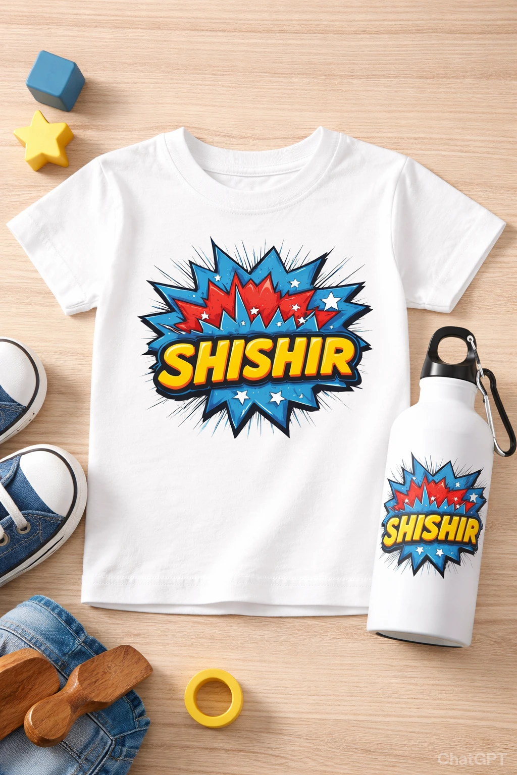 Personalized kids gift combo set by TOTOPASA